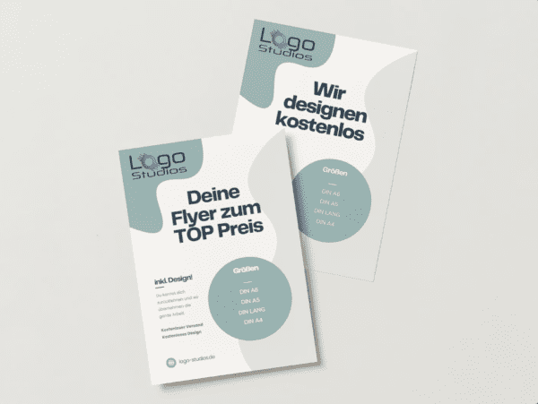 Flyer DIN A5 A6 LANG, beidseitig oder einseitig bedruckt – hochwertige Qualität.