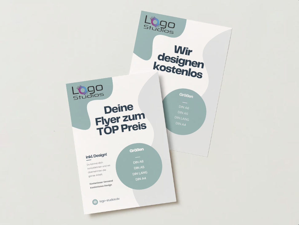 Flyer DIN A5 A6 LANG, beidseitig oder einseitig bedruckt – hochwertige Qualität.